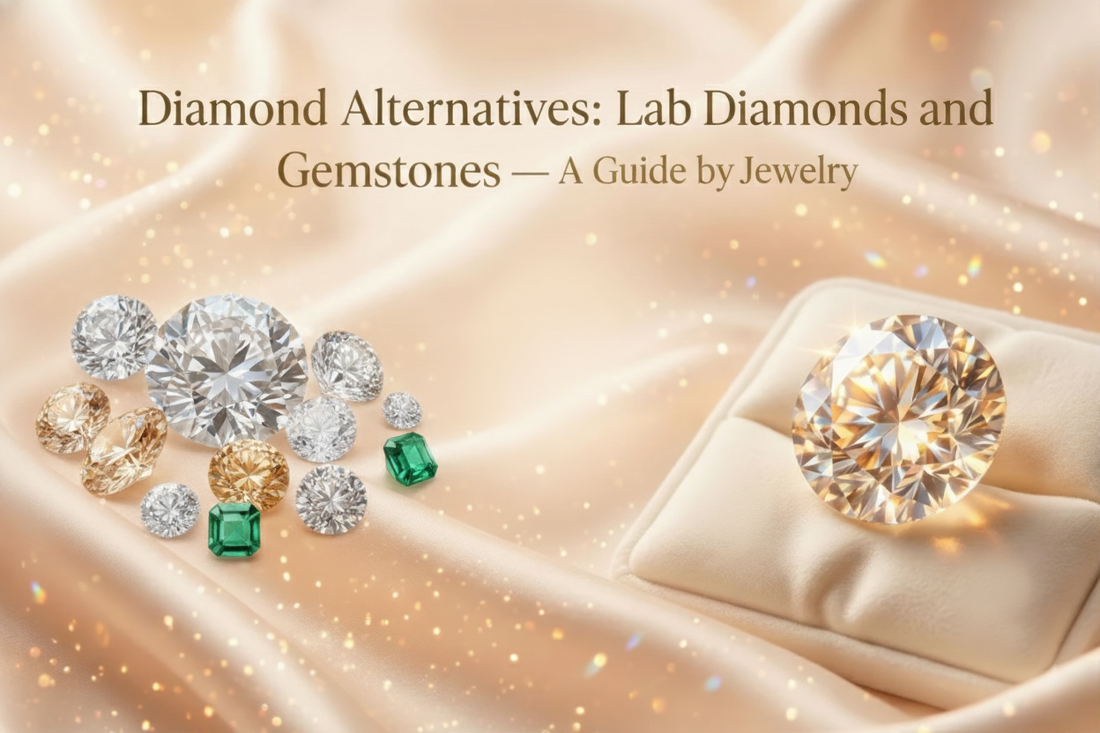diamond alternatives: lab diamonds and gemstones