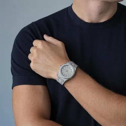 Bust Down Moissanite Watch 44MM