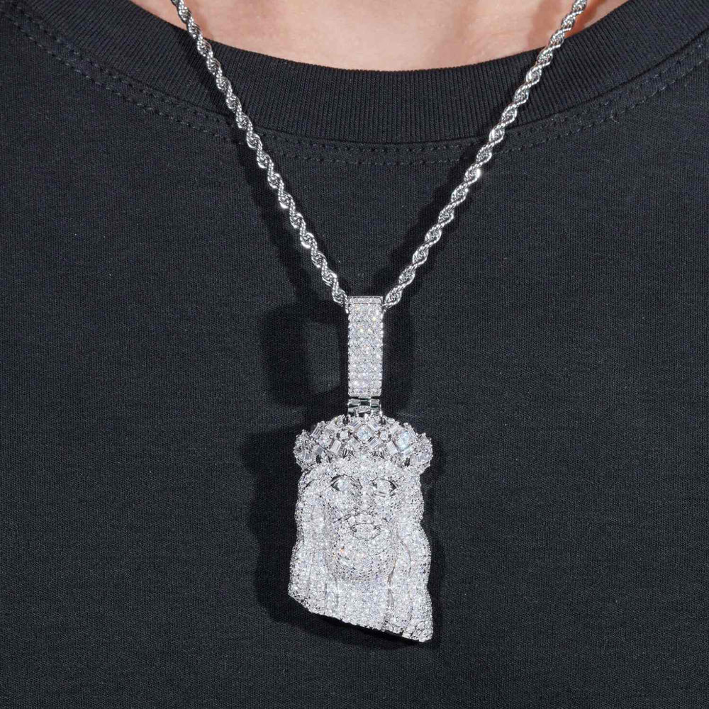 VVS Jesus Pendant 14K Gold