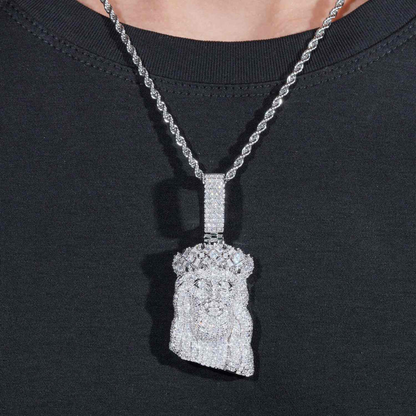 VVS Jesus Pendant 14K Gold