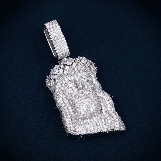 VVS Jesus Pendant 14K Gold