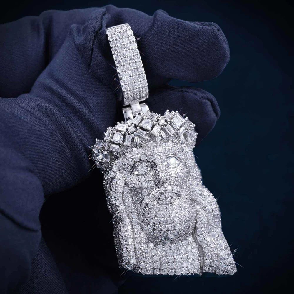 VVS Jesus Pendant 14K Gold