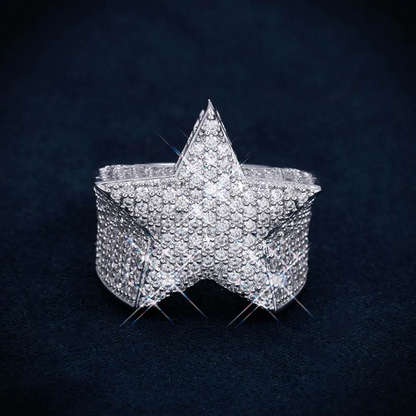 VVS Star Ring 14K Gold