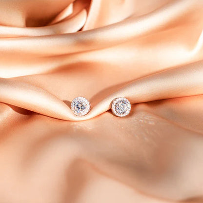 Luce Halo Stud Earrings